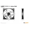 be quiet! LIGHT WINGS LX 140mm PWM skriňový ventilátor 14 cm čierny 1 ks