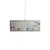 Mechanická klávesnica GLORIOUS GMMK 3 PRO 65% Barebones káblová strieborná — 65% USB RGB, 2 m kábel