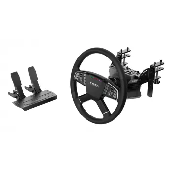 Moza Racing MOZA Trucking Bundle, pretekársky volant, čierna, American Truck Simulator Euro Truck Simulator 2, CE, 470 mm, 310 mm
