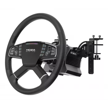 Moza Racing MOZA Trucking Bundle, pretekársky volant, čierna, American Truck Simulator Euro Truck Simulator 2, CE, 470 mm, 310 mm