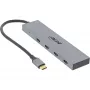InLine USB 3.2 Gen.2 hub (10 Gb/s), 4 porty USB-C, OTG, hliníkové puzdro