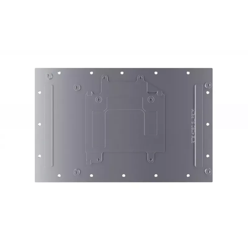 Vodný blok + backplate Alphacool Eisblock Aurora akryl hliník meď priehľadný