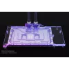 Vodný blok + backplate Alphacool Eisblock Aurora akryl hliník meď priehľadný