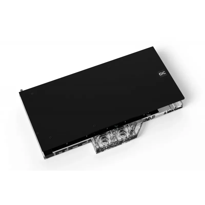 Vodný blok + backplate Alphacool Eisblock Aurora akryl hliník meď priehľadný