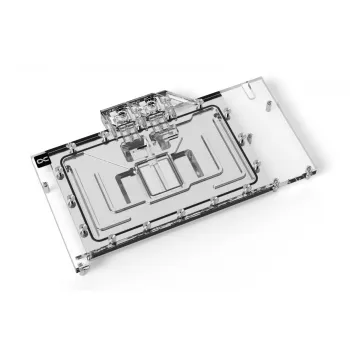 Vodný blok + backplate Alphacool Eisblock Aurora akryl hliník meď priehľadný