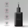 Nabíjačka Axagon ACU-PQ45 QC 3.0 4.0 AFC FCP PPS PD 45W čierna