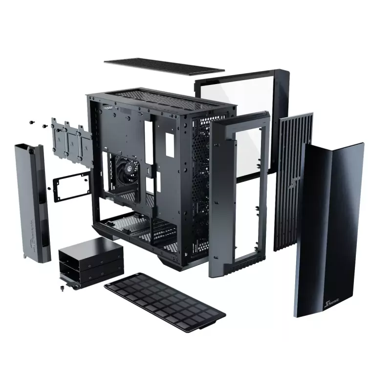 PC skriňa Seasonic SYNCRO Q704 Midi Tower čierna