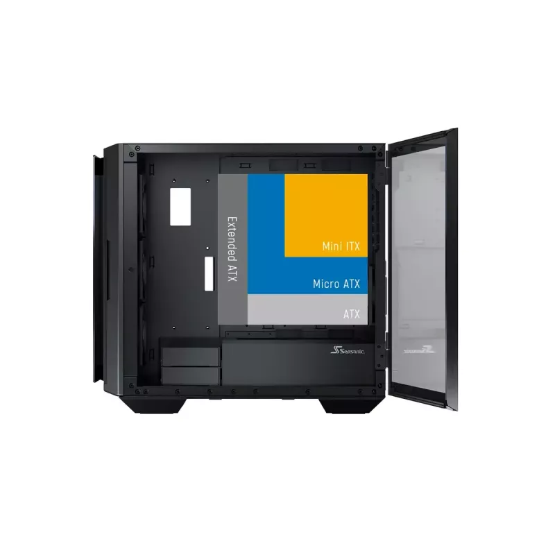 PC skriňa Seasonic SYNCRO Q704 Midi Tower čierna