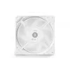 Ventilátorový modul EKWB biely 12 V ventilátorový modul pre PC chladenie