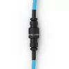 Špirálový kábel USB GLORIOUS GMMK Electric Blue — odnímateľný kábel klávesnice, pravouhlé konektory