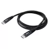USB kábel Akasa AK-CBUB54-10BK 1 m USB-C čierny