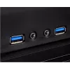 PC skriňa Silverstone ML04 HTPC čierna