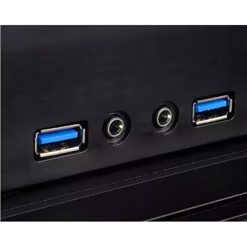 PC skriňa Silverstone ML04 HTPC čierna