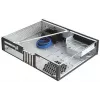 PC skriňa Silverstone ML04 HTPC čierna
