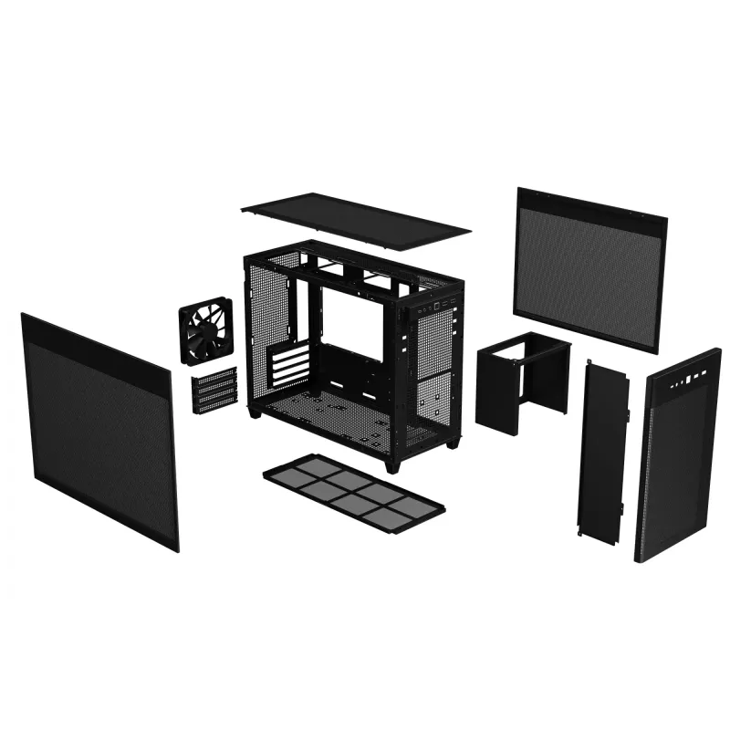 ASUS AP201 PRIME CASE TG Mini Tower čierna