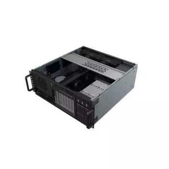 Serverový rack Silverstone RM46-502-I čierny ATX 1x80mm ventilátor
