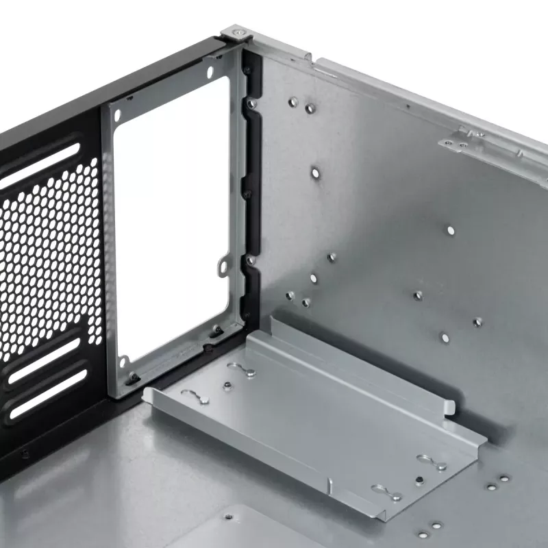 Serverový rack Silverstone RM46-502-I čierny ATX 1x80mm ventilátor