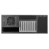 Serverový rack Silverstone RM46-502-I čierny ATX 1x80mm ventilátor