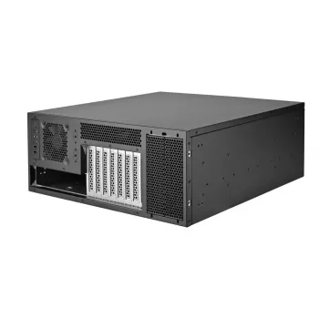 Serverový rack Silverstone RM46-502-I čierny ATX 1x80mm ventilátor