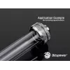 Bitspower BP-NCPLT16-L500 Spojovacia trubica PETG None Chamfer, 16/12 mm, 50 cm, Priehľadná