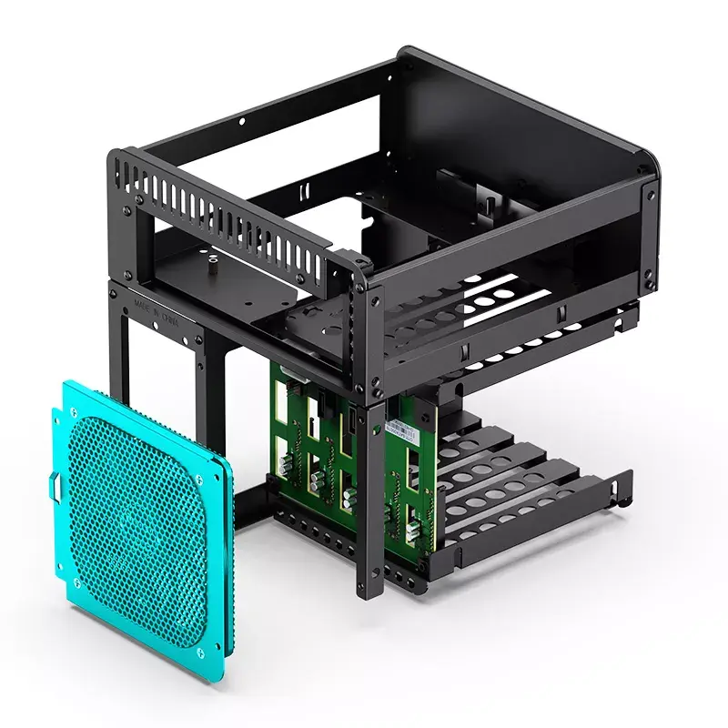 PC skriňa Jonsbo N2 Cube čierna