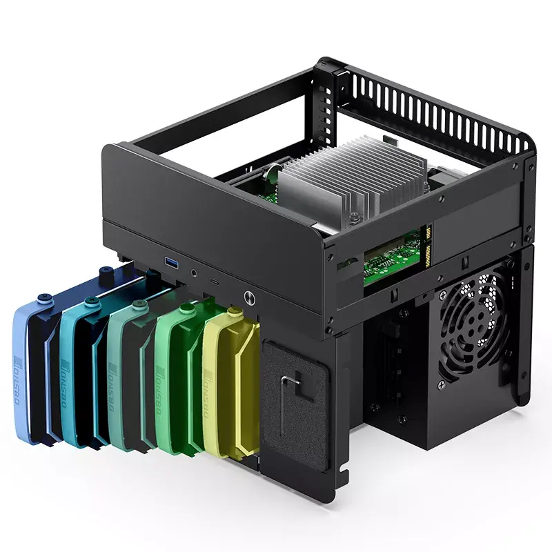 PC skriňa Jonsbo N2 Cube čierna