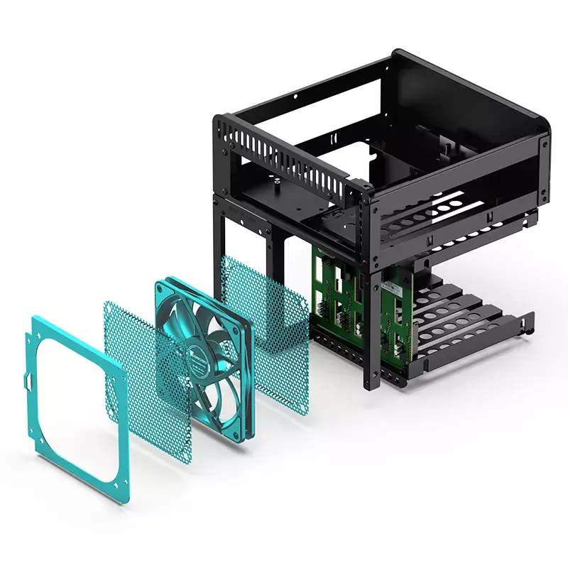 PC skriňa Jonsbo N2 Cube čierna