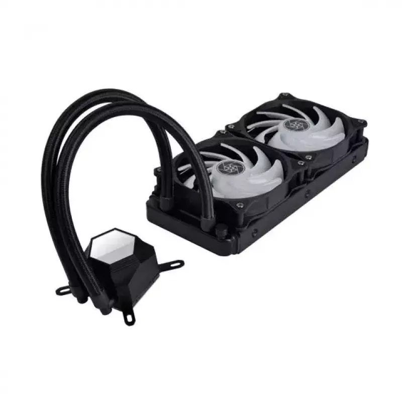 All-in-One kvapalinový chladič Silverstone PF240-ARGB 12 cm čierny