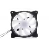 Alphacool 24836 Rise Aurora PWM ventilátor do skrine, 120 mm (120x120x25 mm), čierny