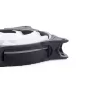 Alphacool 24836 Rise Aurora PWM ventilátor do skrine, 120 mm (120x120x25 mm), čierny