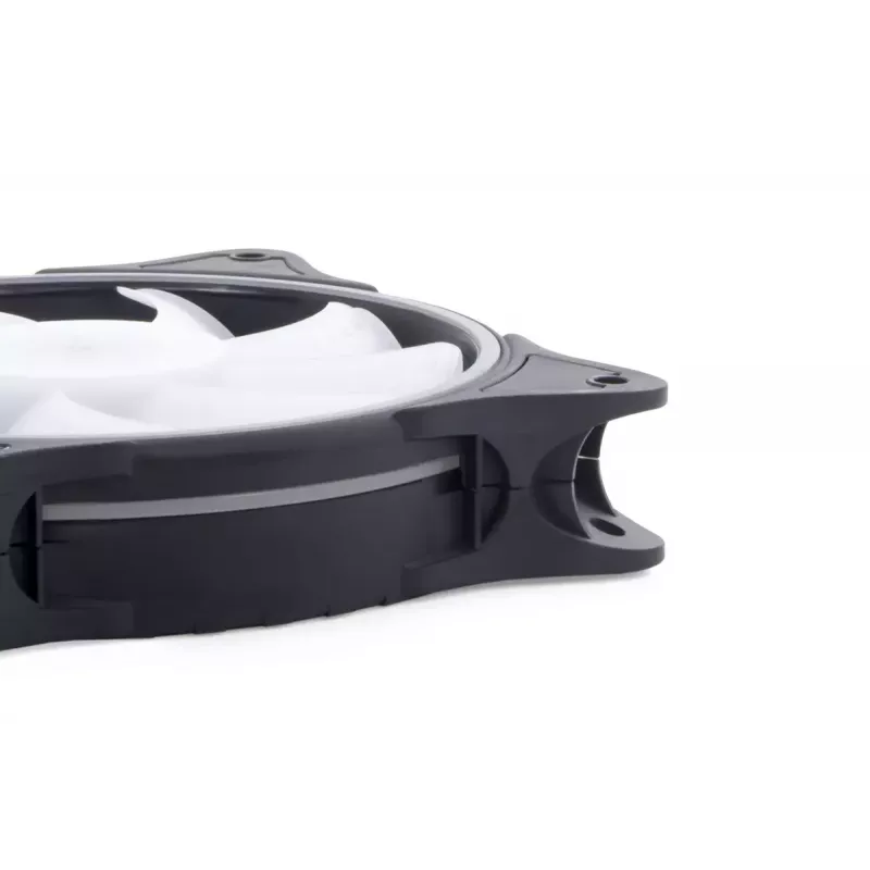 Alphacool 24836 Rise Aurora PWM ventilátor do skrine, 120 mm (120x120x25 mm), čierny