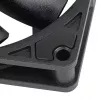 SilverStone SST-AS90B Air Slimmer 90 tenký ventilátor do skrine, 92 mm, 500 – 2500 ot./min, 11,3 – 32 dB, čierny
