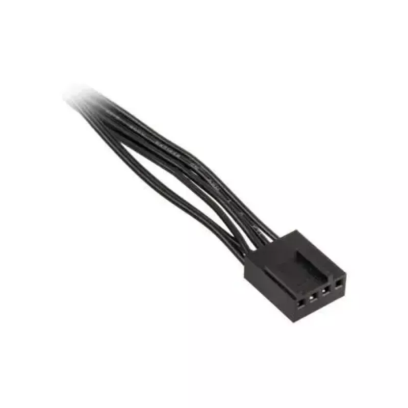 Kolink PGW-AC-KOL-113 rozdeľovací kábel ventilátorov PWM 1 na 4, 35 cm, opletený, čierny