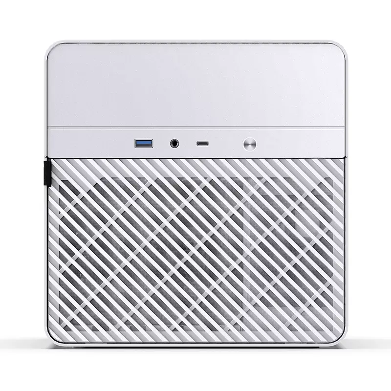 Jonsbo N2 skriňa NAS Mini-ITX, kocka, hliník/oceľ, biela