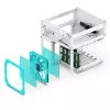 Jonsbo N2 skriňa NAS Mini-ITX, kocka, hliník/oceľ, biela