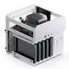 Jonsbo N2 skriňa NAS Mini-ITX, kocka, hliník/oceľ, biela