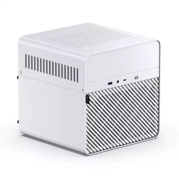 PC skriňa Jonsbo N2 Cube biela SFX 120mm ventilátor 2.5 3.5 HDD