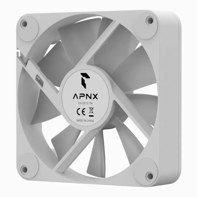 Ventilátor APNX FP1-140 PWM ARGB 14 cm biely 86,9 cfm 1,67 mmH2O