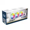 SilverStone SST-PF360W-ARGB-V2 Permafrost PF360-ARGB V2 AIO vodné chladenie, 360 mm, s RGB ovládačom, biele