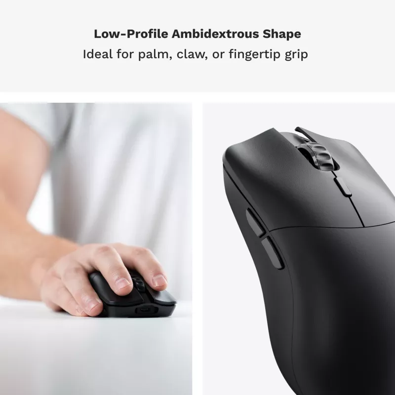 Glorious Gaming Glorious Model O 2 PRO Wireless - 1K Polling - čierna