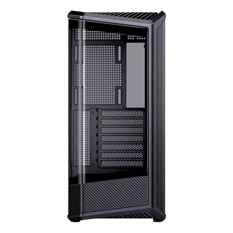 Počítačová skriňa Jonsbo D400 Midi Tower ATX Tempered Glass – čierna