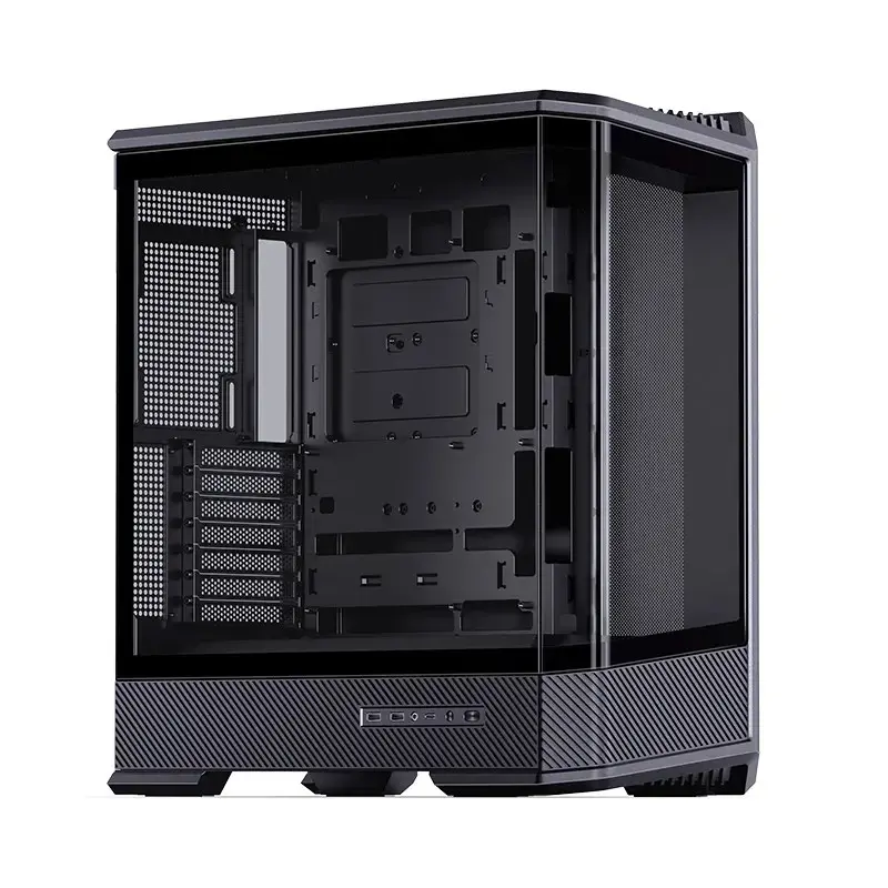 Počítačová skriňa Jonsbo D400 Midi Tower ATX Tempered Glass – čierna
