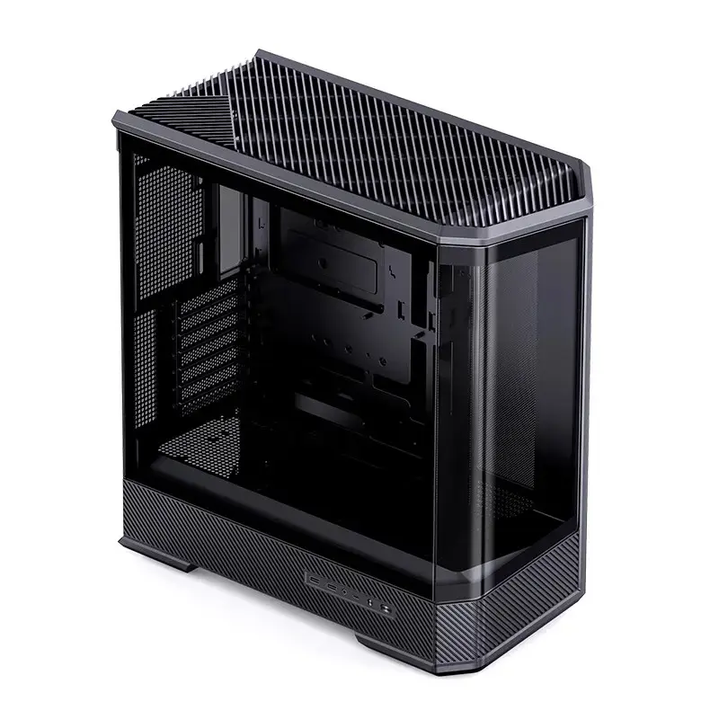 Počítačová skriňa Jonsbo D400 Midi Tower ATX Tempered Glass – čierna