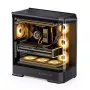 Počítačová skriňa Jonsbo D400 Midi Tower ATX Tempered Glass – čierna