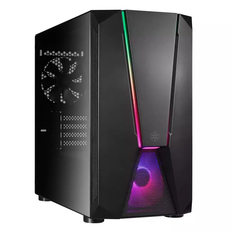 PC skriňa Silverstone FARA V1M PRO Tower čierna