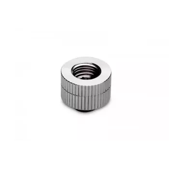 Dotyčnicové predĺženie EK Water Blocks mosadz nikel 14 mm výška 2,3 cm priemer