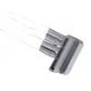 SilverStone SST-PP07-BTSW predlžovací napájací kábel zo 4-pinového Molexu na 4x SATA, 0,3 m, biely
