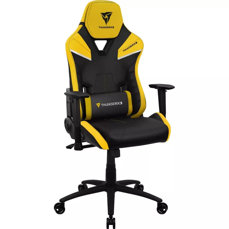 Univerzálna herná stolička ThunderX3 TC5 Air Tech čalúnené sedadlo čierna žltá