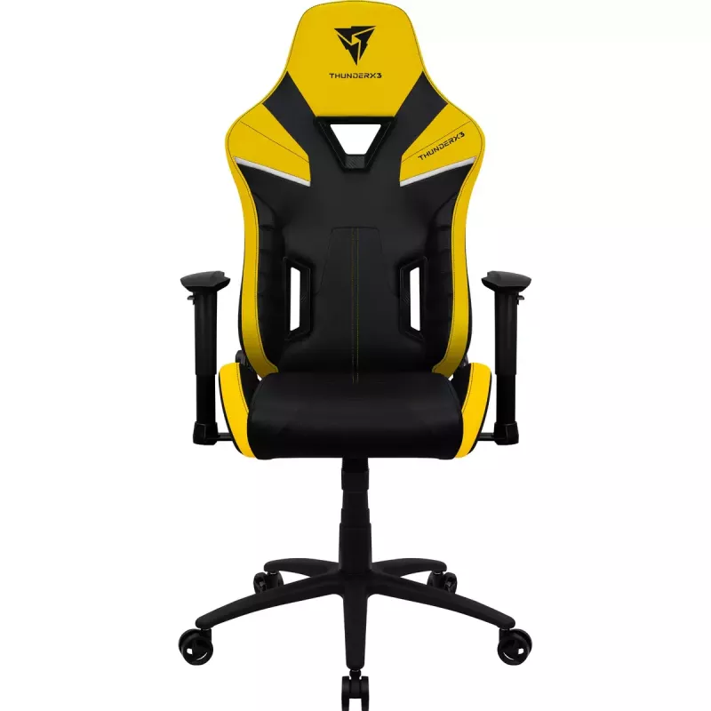 Univerzálna herná stolička ThunderX3 TC5 Air Tech čalúnené sedadlo čierna žltá