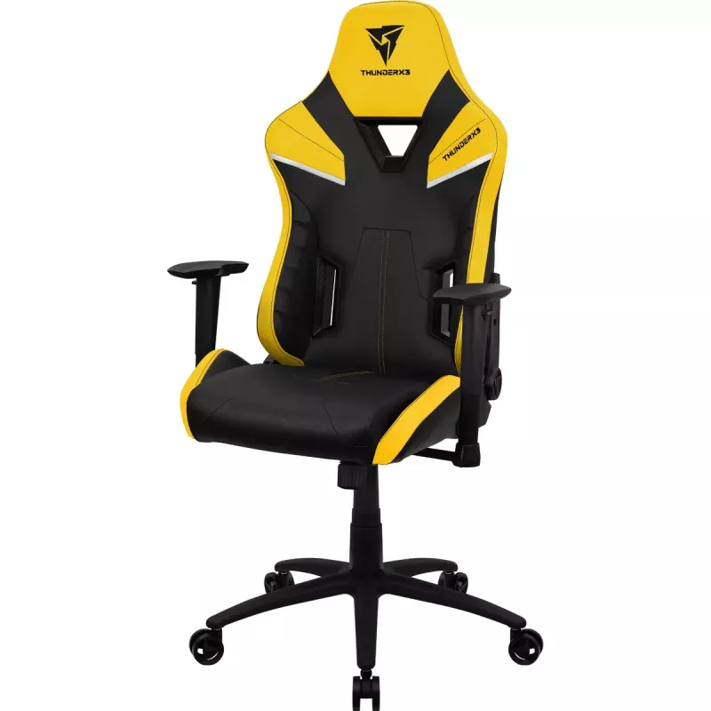 Univerzálna herná stolička ThunderX3 TC5 Air Tech čalúnené sedadlo čierna žltá
